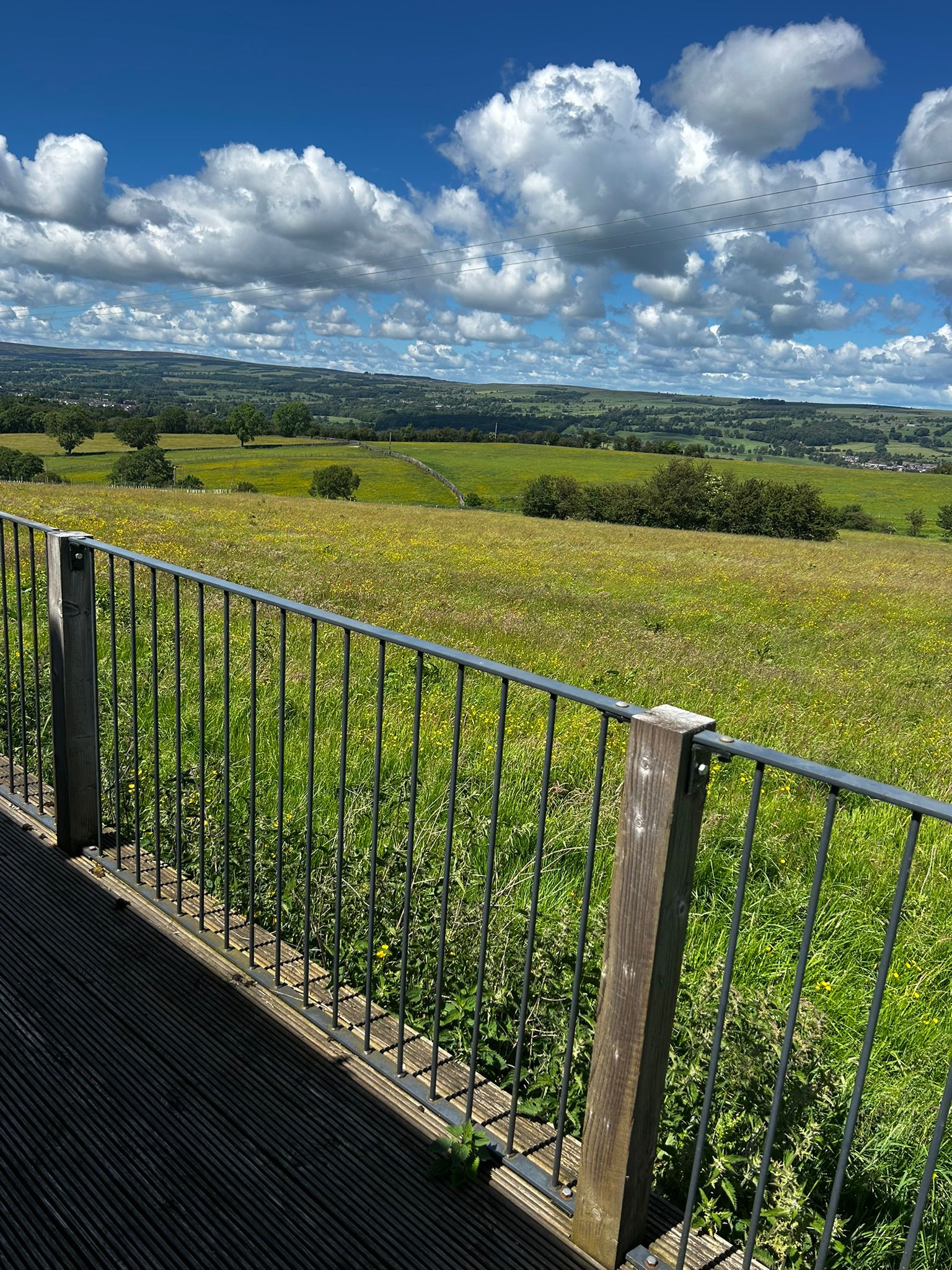 Wharfe Valley views from Chevin End Guest House